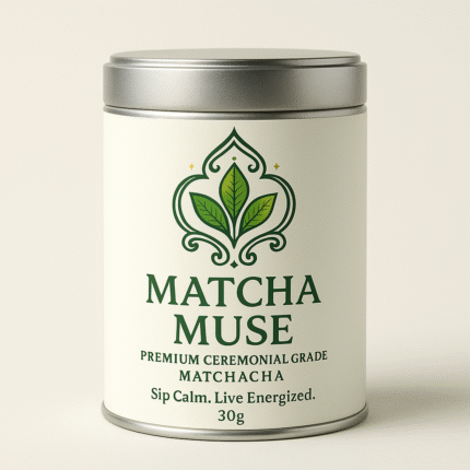 Matcha Muse – Premium Ceremonial Grade Matcha 30gm ( Indian)
